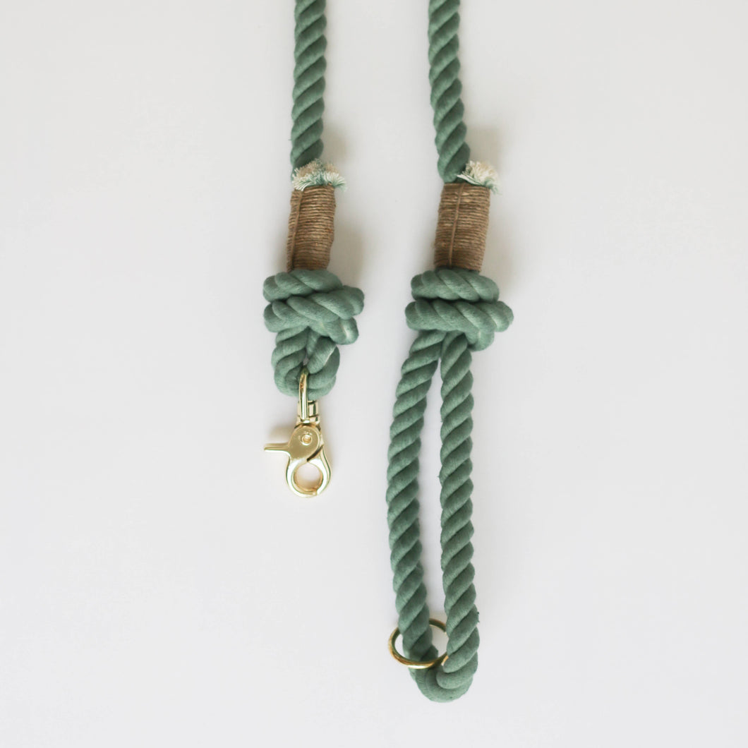 Furlou - 'Desert Sage' - Dog Rope Leash