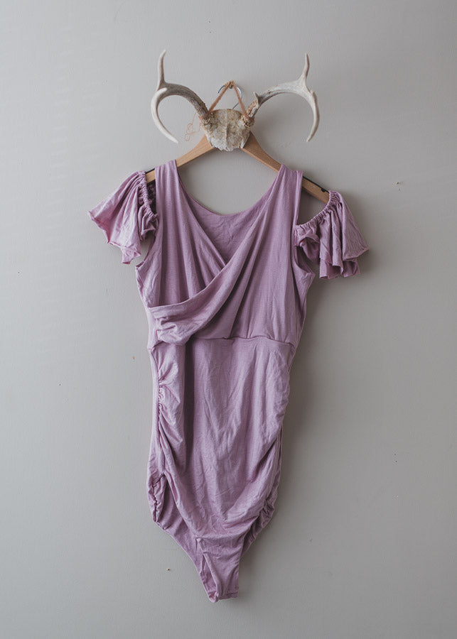 Sylvia Body Suit in  Blush Pink