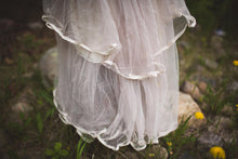 Elegant Women Ladies Maxi Long Tulle Skirts Mesh Ruffle Pleated Skirt