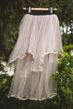 Elegant Women Ladies Maxi Long Tulle Skirts Mesh Ruffle Pleated Skirt