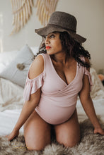 Sylvia Body Suit in  Blush Pink