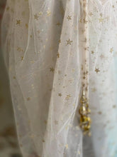 Gold Stars tulle skirt