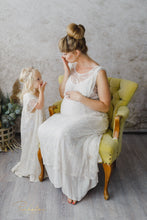 Vintage lace Mommy and Me dresses.