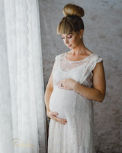 Vintage lace Mommy and Me dresses.