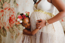 Gold Stars tulle skirt