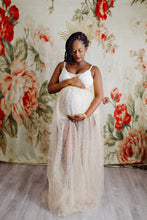 Gold Stars tulle skirt