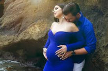 Emerlie Gown • Fitted Maternity Gown • Long Sleeve Maternity Gown • Slim Fit Maternity Gown • Maxi Dress • by Sew Trendy