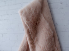 Pink faux fur Pinkstar Maternity Rentals